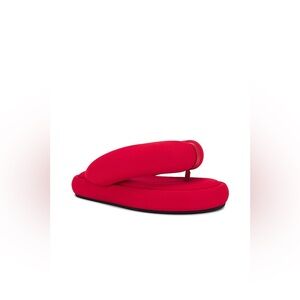 Fiorucci Bold Red Flip Flops